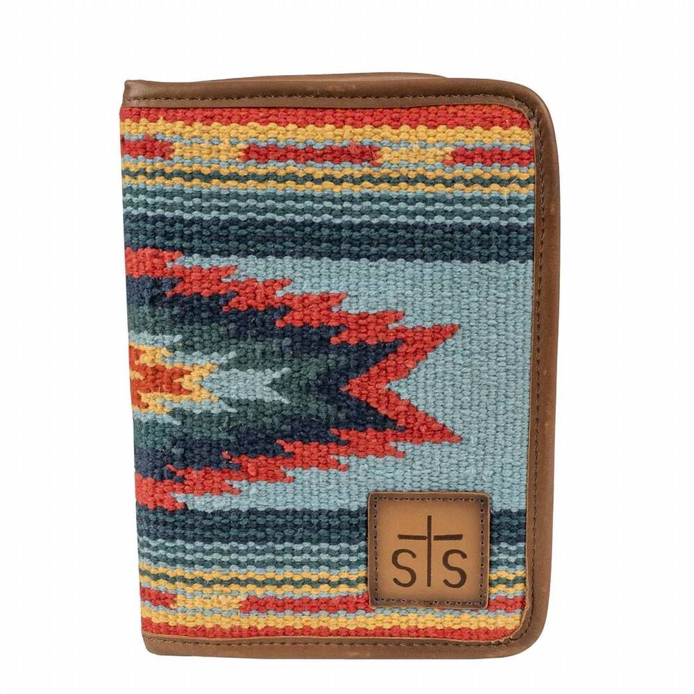 NEW STS RANCHWEAR women's chaynee valley magnetic wallet in multi